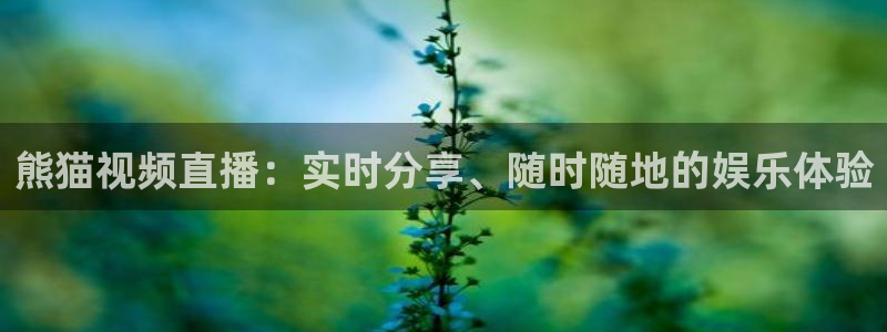 jrkan直播体育网nba：熊猫视频直播：实时分享、随时随地的娱乐体验